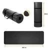 Mat Yoga Colchoneta Pilates Fitness Enrollable Gruesa 8mm