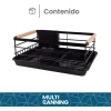 Secaplatos Bandeja Vajilla Organizador Cocina Escurridor Combinado Raitot