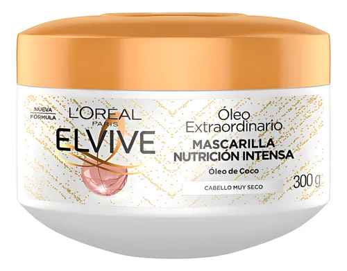 Crema De Tratamiento Elvive L´oréal Óleo Extraordinario 300g