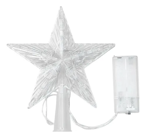 D_NQ_NP_907522-MLA90902556828_082025-O.webp Punta De Árbol Navideño Estrella Guirnalda Pilas Decoración Multicolor