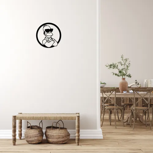 D_NQ_NP_909539-MLA79055203402_092024-O.webp Cuadro Decorativo Homero Simpson Calado En Madera Mdf Negro Negro