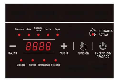 Anafe Eléctrico Ultracomb An-2211 Negro