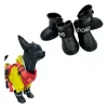 Botitas Perros Chicos Antideslizante Zapato Lluvia Silicona