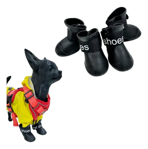D_NQ_NP_913777-MLA94917971458_102025-O.webp Botitas Perros Chicos Antideslizante Zapato Lluvia Silicona