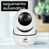 Camara De Seguridad Ip Wifi P2p Hd Vision Nocturna Celular Color Blanco Tuya