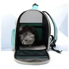 Mochila Hello Cat Para Mascotas Gatos Y Perros Suono Color Celeste