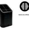 D_NQ_NP_935182-MLA92574490481_092025-O.webp Escurridor Cubiertos Organizador Cocina Baño Desmontable Color Negro