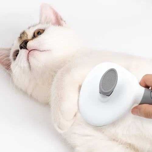 Peine Cepillo Autolimpiante Perros Gatos Mascotas Cardina