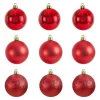 Adornos Navideños Premium Tubo Bolas De Navidad 6cm X9 Udes