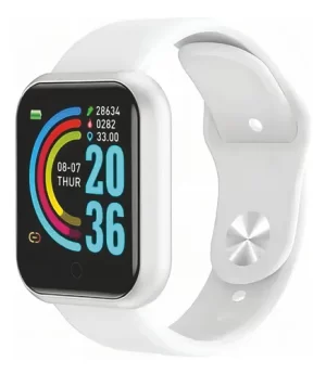 Smartwatch Holmi Smart Bracelet D20 1 1.3 Bluetooth Inteligente Malla Blanco De Silicona