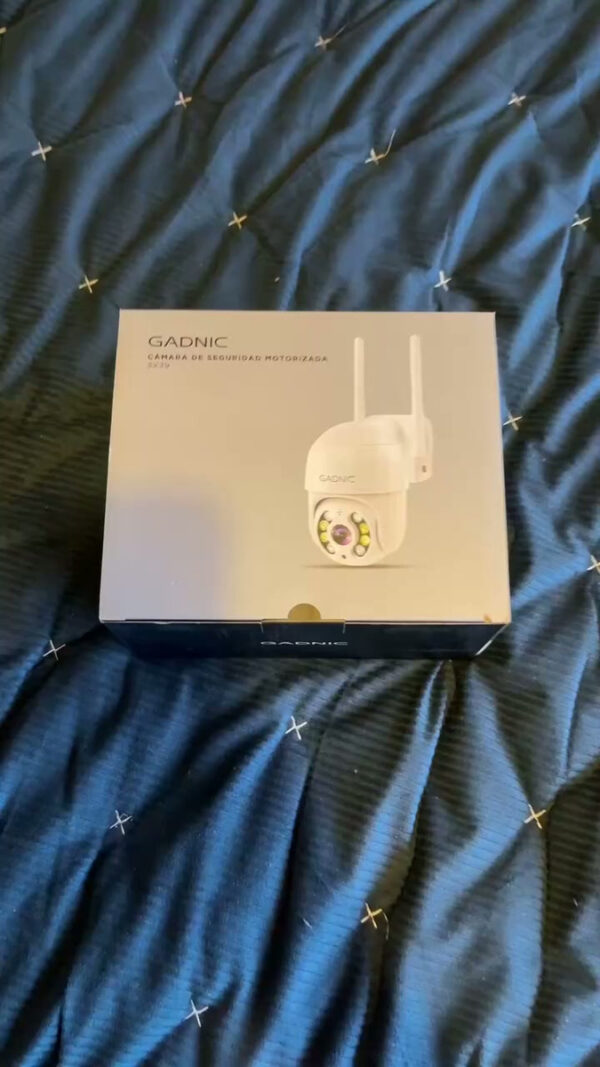 Cámara de Seguridad Wifi IP Gadnic DM200W FHD Motorizada 1080P Audio Bidireccional Conexión Inalámbrica
