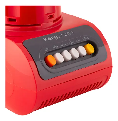 Licuadora Kanji 2en1 Red Kjh-bl0600la01 Color Rojo