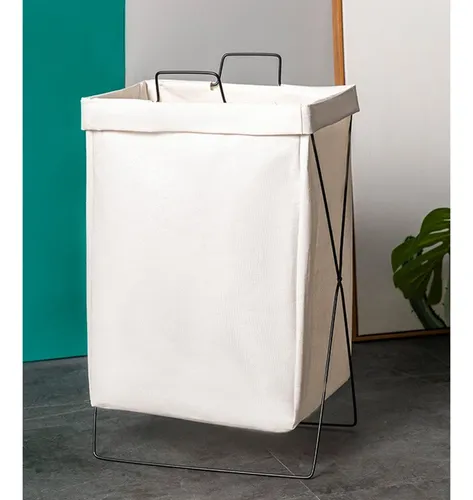 Cesto Canasto Ropa Sucia Tela Impermeable Plegable C/ Manija