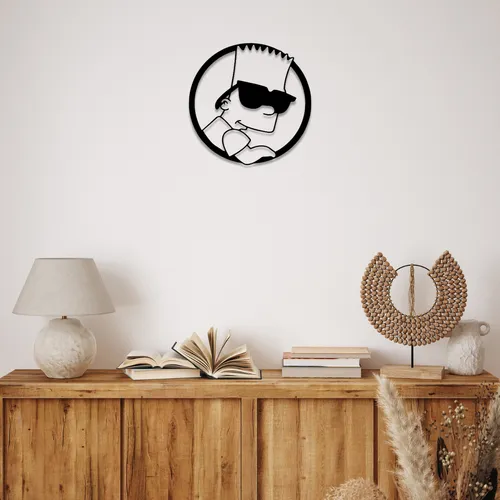 D_NQ_NP_951188-MLA79055715724_092024-O.webp Cuadro Decorativo Bart Simpson Calado En Madera Mdf Negro Negro