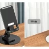 Soporte Apoya Celular Extensible Plegable Giratorio De Mesa