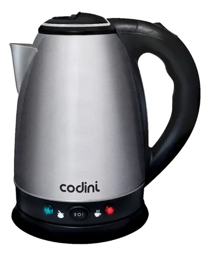 Pava Eléctrica Codini Corte Mate Acero Inoxidable 1.8lts
