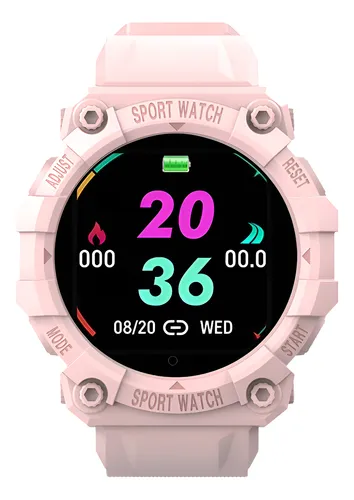 Smartwatch Reloj Inteligente Deportivo Ruffo Rf-fd68 Rosa