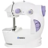 Mini Máquina De Coser Naku Mc-001 Eléctrica Portatil Puntadas Color Blanco