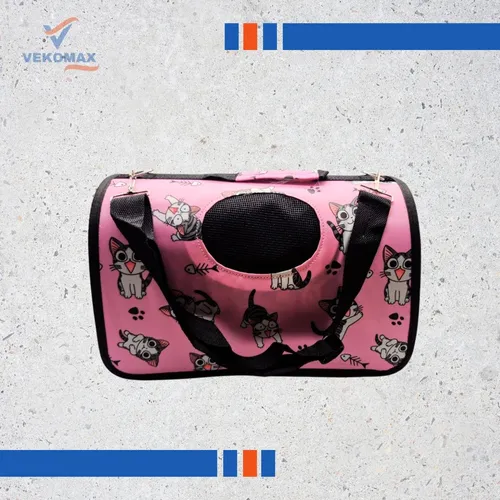 Bolso Transportador Perro Gato Ventilacion Mediano Mascotas Varios