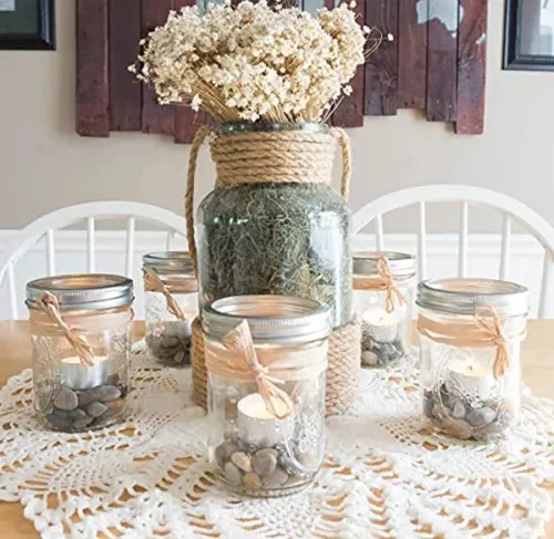 Velas Blancas Con Latita P/hornito Y Decoración Pack X 6 Uni