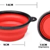 Bowl Silicona Mascotas Bebedero Comedero Plegable 350ml