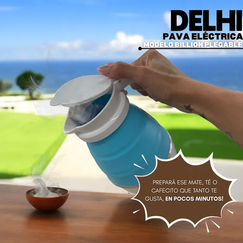 D_NQ_NP_974665-MLA83698913594_042025-O.webp Pava Jarra Eléctrica Hervidor Plegable Portátil Viaje Color