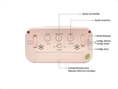D_NQ_NP_975109-MLA87982101991_072025-O.webp Reloj despertador digital sensor luz Genérica DESPER02 color blanco