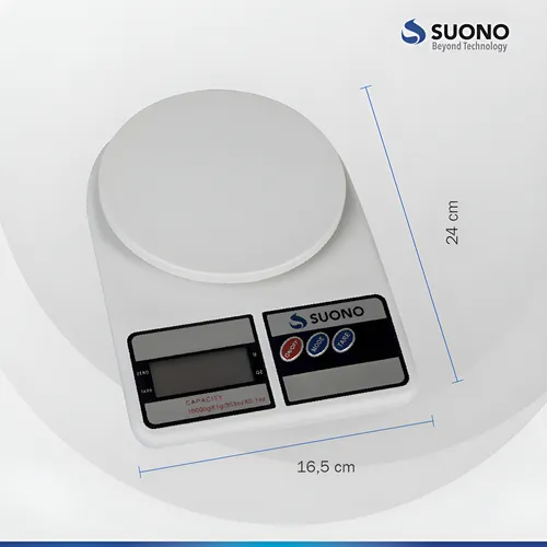 D_NQ_NP_975441-MLA93504626425_092025-O.webp Balanza de cocina digital SQ Cozinha SF-400 pesa hasta 10kg Blanco