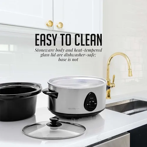 D_NQ_NP_976672-MLA84853404297_052025-O.webp Olla Coccion Lenta 3.5 Litros 4 Perso Ceramica Shabat Kosher Color Gris Frecuencia 50Hz/60Hz