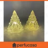 Árbol Navidad Luces Cálidas Decoración Iluminación Mesa 3u