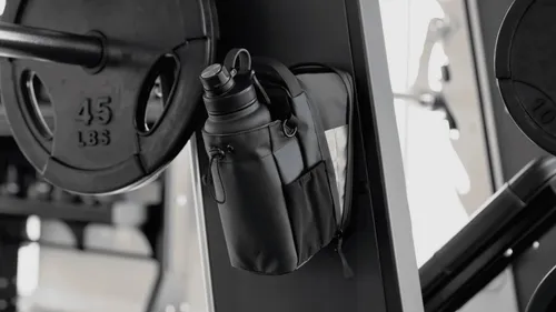 Bolso Deportivo Gimnasio Magnético Reforzado - Magnibag Negro Magnibag Negra