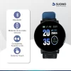 Smartwatch Deportivo Fitness Bluetooth Colores Android Ios M Negro Azul Negro