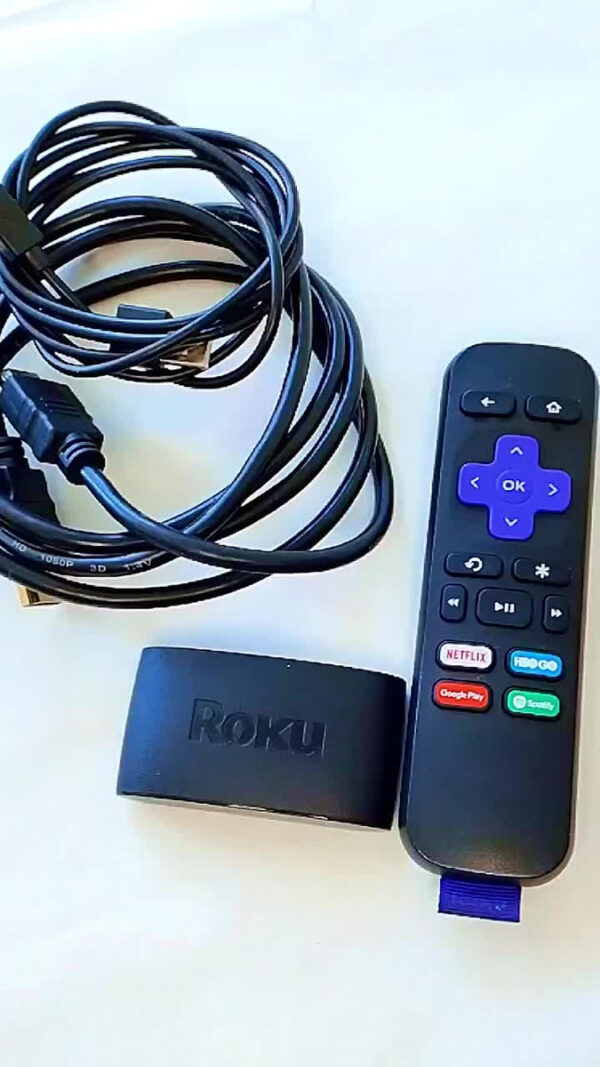 Roku Express 3960 Hd | Convertir Tu Tv En Smart | Tv Box | Chromecast | Apple Tv | Aparato Para Transformar El Tv Para Ver Netflix Y Youtube | Amazon Tv Stick.