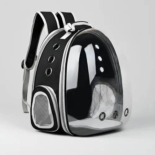 Mochila Transportadora Para Mascotas Rigida Gatos Perros Capsula