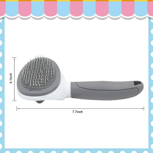 Peine Cepillo Autolimpiante Perros Gatos Mascotas Cardina