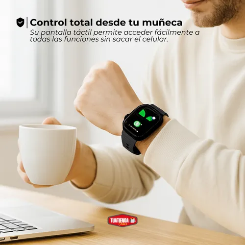 D_NQ_NP_999280-MLA95215040091_102025-O.webp Reloj Inteligente Smartwatch Malla Ranurada Bluetooth Táctil