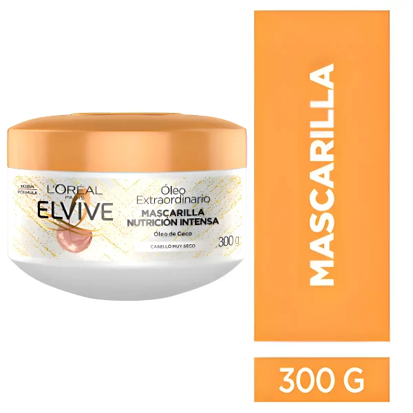 Crema De Tratamiento Elvive L´oréal Óleo Extraordinario 300g