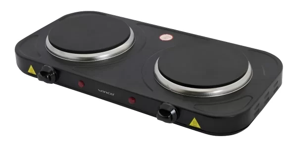 D_Q_NP_702095-MLA94802800998_102025-F.webp Anafe Electrico Doble 2 Hornallas Winco W41 2200w Color Negro