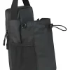 Bolso Gimnasio Magnético Deportivo Botellero Bandolera Gym Negro Lisa