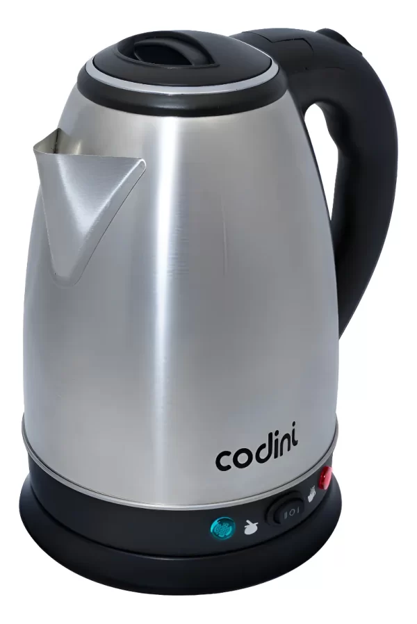 Pava Eléctrica Codini Corte Mate Acero Inoxidable 1.8lts