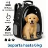 Mochila Transportadora Para Mascotas Rigida Gatos Perros Capsula