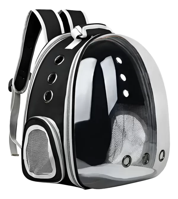 Mochila Transportadora Para Mascotas Rigida Gatos Perros Capsula