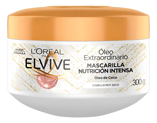 Crema De Tratamiento Elvive L´oréal Óleo Extraordinario 300g